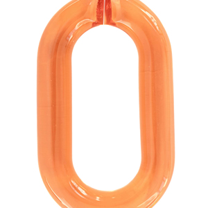 Collier en résine à maillons larges style vintage, mélange de couleurs, punk, ajouré, gros maillons ronds, longue chaîne en résine acrylique, art mural - Product Image 1