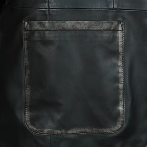 Blazer de Cuero Ligero para Hombre, el Mejor Material, Superventas, Última Tendencia, Precio al por Mayor, Blazer de Cuero para Hombre con Logotipo Personalizado - Product Image 5