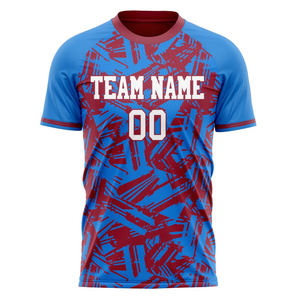 Camiseta de Fútbol Personalizada para Equipo, Ropa Deportiva Ligera que Absorbe la Humedad, para Unisex, Venta al Por Mayor, Camiseta de Fútbol para Entrenamiento - Product Image 4