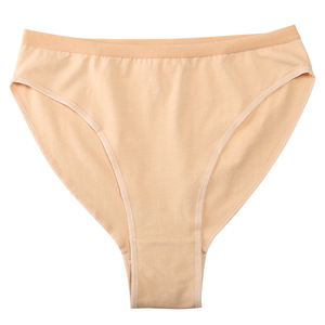 Culotte bikini taille haute 100 % coton pour femme, extensible, écologique, séchage rapide, sans couture, idéale pour le yoga et la gym - Product Image 4