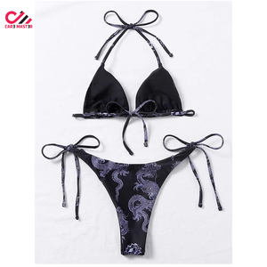 Traje de Baño de Diseño Moderno para Mujer, Bikini Sexy de Talla Grande, Traje de Baño de Una Pieza, Traje de Baño de Moda, Bikini de Diseñador OEM - Product Image 2