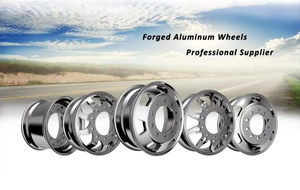 Rueda de Aleación de Aluminio con Logotipo Personalizado OEM 8.25x24.5, Rin para Camiones de Trabajo Pesado, para Vehículos Comerciales y Remolques - Product Image 4