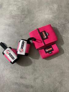 Sangles de musculation et de compression pour poignets en néoprène et élastique – Antidérapantes, réglables, haute élasticité - Product Image 2