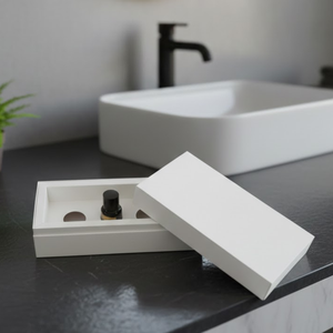 Custom Logo Cardboard Makeup and Skincare Packaging <b>Box</b> Matte Laminated Cosmetic <b>Storage</b> Case | Eco Friendly Product Packaging - Product Image 3