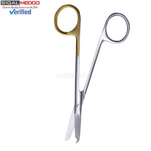 Tijeras de Sutura de Calidad Premium de 13 CM con Puntas Extra Finas, Instrumento Quirúrgico de Acero Inoxidable para Retirar Suturas - Product Image 4