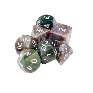High quality stone <b>dice</b> Fancy jasper Gemstone Engraved goldstone Custom <b>Dice</b> Set Vikings natural Crystal <b>Dice</b> Wholesaler - Product Image 1