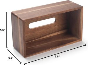 Caja de pañuelos de madera de mango, caja de pañuelos de madera de acacia, caja de pañuelos de madera de sheesham, caja de pañuelos de madera natural - Product Image 2