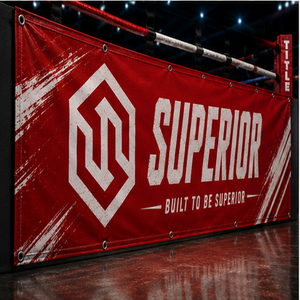 Waterproof Boxing Ring Advertising <b>Banner</b> with Fade Resistant Print Sports Arena Boxing Ring Side <b>Banner</b> for Sponsor Visibility - Product Image 2