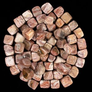 Piedras Pulidas de Jaspe Rosetta Natural de 18-25 mm, Piedras Preciosas para Joyería, Manualidades, Decoración del Hogar, Venta al por Mayor - Product Image 4