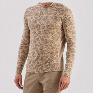 Vêtements de pêche unisexes de haute qualité, respirants, imperméables, UPF 50, séchage rapide, 100% coton, sublimation, manches longues - Product Image 4