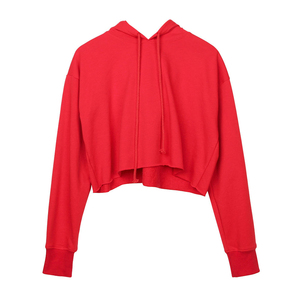 Crop top sexy de haute qualité au design original, sweat-shirt personnalisé pour femmes, sweats à capuche et sweat-shirts courts pour femmes - Product Image 6
