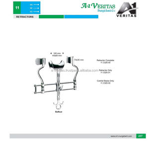 Retracteur abdominal manuel A-1 VERITAS Balfour certifié CE/ISO 13485, instruments chirurgicaux réutilisables de haute qualité |   Classe I - Product Image 5