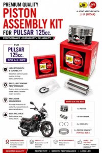 Kit de Pistón para Bajaj Pulsar 125cc 56.00mm, Anillo de Pistón OEM con Recubrimiento de Molibdeno STD, Kit de Reparación de Motor de Motocicleta Premium - Product Image 4