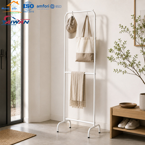Perchero de Acero Resistente y Alto, Hecho en Taiwán, Perchero Independiente para Dormitorio o Tienda - Product Image 4