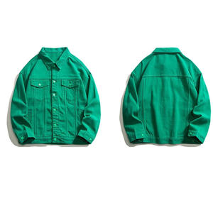 Chaqueta de Mezclilla para Hombre, Estilo Casual, Alta Calidad, 100% Algodón, con Logotipo Personalizado - Product Image 5