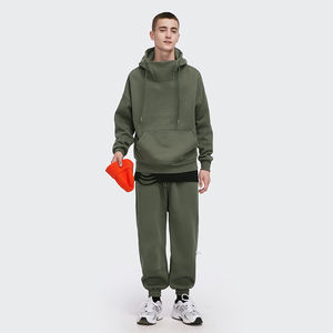 Sudaderas con capucha personalizadas para hombre, sudaderas baratas sin estampado, sudaderas extragrandes de forro polar para gimnasio y deportes al aire libre, oferta económica. - Product Image 2