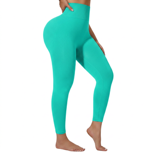 Leggings de Cintura Alta para Mujer, Pantalones de Yoga Sin Costuras, Ropa Deportiva para Gimnasio, Fitness, Entrenamiento, Running - Product Image 2