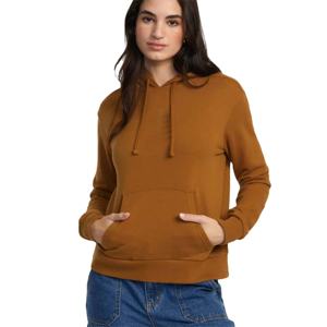 Fabricant professionnel de sweats à épaules tombantes pour femmes, vente en gros, nouveau design, sweat à capuche oversize pour femmes, streetwear décontracté - Product Image 3