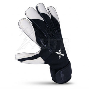 Gants d'entraînement de gardien de but en cuir antidérapants avec fermeture auto-agrippante unisexe pour l'entraînement au football, les séances d'entraînement d'équipe et les académies - Product Image 2