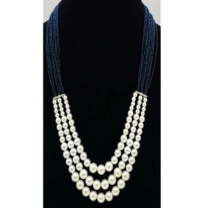 Collier pendentif Mala de qualité supérieure, élégant et tendance, avec perles, pour femmes, bijoux de mariage - Product Image 1