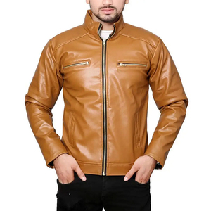Hot Sale <b>Men's</b> Comfortable Canvas Leather <b>Jacket</b> High Quality Custom Street Wear Hot Sale <b>Men's</b> Comfortable <b>jacket</b> for <b>men</b> - Product Image 2