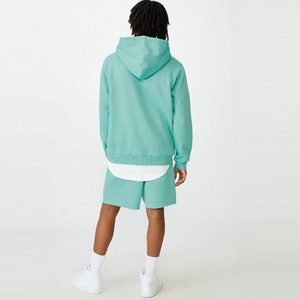 Best Selling Wholesale Men's <b>Hoodies</b> <b>Plain</b> Heavyweight Sweatshirt Good Quality Blank Cotton Hoodie Oversized Pull Winter - Product Image 6