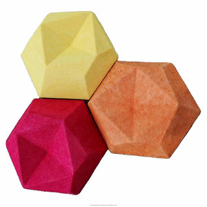 Paneles Acústicos Decorativos de Poliéster, Paneles Absorbentes de Sonido para Escritorio con Diseño de Modelo 3D, Reducción de Ruido de 30-50dB, Modernos y Elegantes - Product Image 1