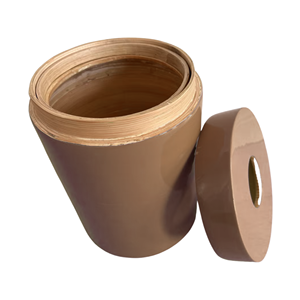 Natural Brown Spun Bamboo Waste <b>Bin</b> With <b>Lid</b>, Bamboo Trash Can Paper Waste Best Solution For Desktop Office From Vietnam - Product Image 3