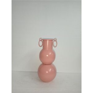 Modern Ribbed Metal <b>Vase</b> <b>Set</b> Luxury Decorative Flower Pot for Home Decor Nordic Style Aluminum Tabletop <b>Vases</b> Wholesale Price - Product Image 3
