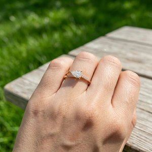 Designer 925 Sterling Silver Moissanite Ring Brilliant Cut Prong Setting Hip Hop Style Sparkling Elegant Fashion Jewelry Gift - Product Image 4