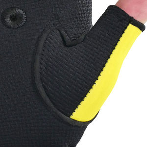 Guantes Deportivos Unisex Antideslizantes e Impermeables de Piel Sintética PU, Medios Dedos, para Levantamiento de Pesas, Entrenamiento, Fitness, Culturismo - Product Image 4