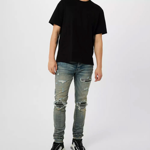 Pantalons pour hommes de qualité supérieure, design premium, prix imbattable, effet usé, fabriqués au Pakistan. - Product Image 1