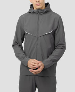 Conjuntos Deportivos Personalizados para Hombre, Trajes de Entrenamiento con Cierre, Pantalones Deportivos, Chaqueta Cortavientos de Poliéster, Traje Cortavientos de Nailon - Product Image 1