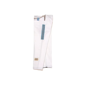 Kimono de Jiu-Jitsu Brésilien Blanc en Coton Tissé Perlé 450 GSM – Léger, Durable et Respirant pour l'Entraînement en Arts Martiaux - Product Image 4