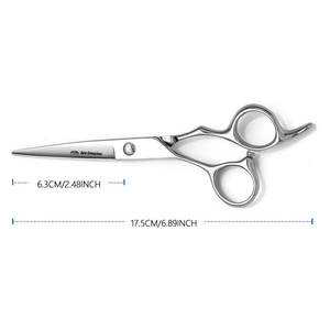 Tijeras profesionales de corte de pelo de 6 pulgadas, tijeras de peluquería, tijeras de acero inoxidable de cobalto, tijeras de peluquero con borde de maquinilla de afeitar afilado - Product Image 3