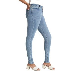 Salopette en jean grande taille pour femme, style décontracté, taille mi-haute, couleur bonbon, service OEM, vente en gros - Product Image 2