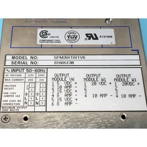 POWER-ONE SPM3W1W1V6 ชุดจ่ายไฟ, ดีซี, แบบสวิตชิ่ง - อุปกรณ์และอะไหล่เซมิคอนดักเตอร์ระดับโลกที่เชื่อถือได้ - Product Image 3