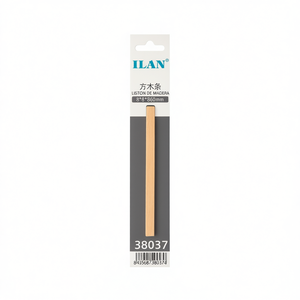 Listello di legno quadrato ILAN 8x8x860mm per lavori artigianali e progetti fai da te - Product Image 1