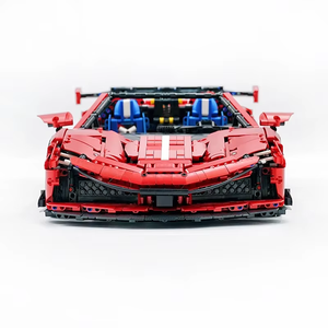 ตัวต่อ GULY 10638 MOC รถสปอร์ตไฮเทค ขนาด 1:8 ชุดตัวต่อประกอบแบบ DIY ของเล่นเด็กผู้ชาย ของขวัญคริสต์มาสสำหรับเด็ก - Product Image 4