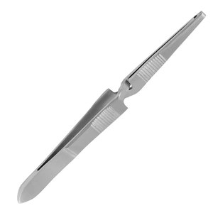 HEGENBARTH Pince à clipser croisée 12,5 cm, instrument chirurgical stérilisable de qualité supérieure pour hémostase et fixation, instruments vétérinaires - Product Image 1