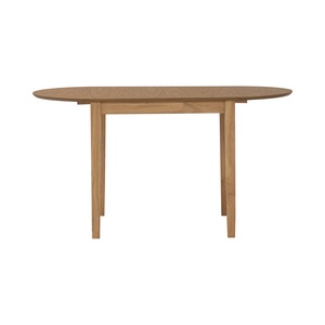 Popular Natural Oak Oval <b>Wooden</b> <b>Extendable</b> <b>Dining</b> <b>Table</b> for 4-Seater Modern Apartment <b>Dining</b> Room Furniture - Product Image 3