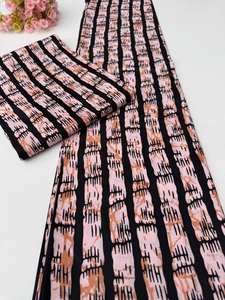 Tissu en Coton 100% Imprimé Wax Africain Nigérian en Gros, Motif Vibrant pour Vêtements de Mode, Afrique du Sud - Product Image 5