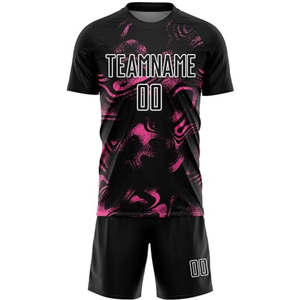 Uniforme de Fútbol con Estampado Digital, Personaliza tu Propio Logotipo, Pantalones Cortos de Fútbol 100% Poliéster Antibacteriano, Gran Venta - Product Image 4