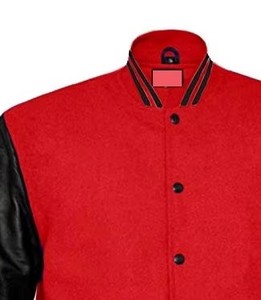 Premium Men Varsity <b>Jacket</b> Embroidered Letterman College Baseball Coat Wool <b>Leather</b> OEM ODM Sample Service - Product Image 4