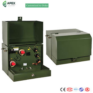 Transformador de Potência <span class=keywords><strong>Solar</strong></span> de 50kVA para Instalação em Solo, Monofásico, para Fazendas Fotovoltaicas, Conectado à Rede, Estação de Carregamento de Veículos Elétricos, Montagem em Solo, Padrão ANSI IEEE - Product Image 1