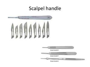Manche de scalpel chirurgical professionnel en acier inoxydable pour micro-lames, équipement médical à alimentation manuelle, CE ISO - Product Image 6