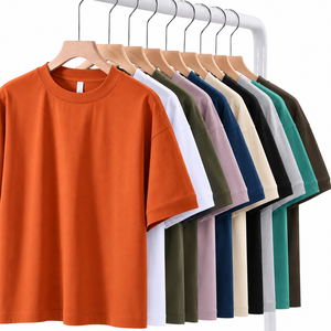 เสื้อยืดคอตตอนพรีเมียมเบสิค เนื้อผ้านุ่ม ทรงหลวม สไตล์เรียบง่าย รับผลิตเสื้อยืดแบบ Private Label ขายส่งจากโรงงาน - Product Image 5