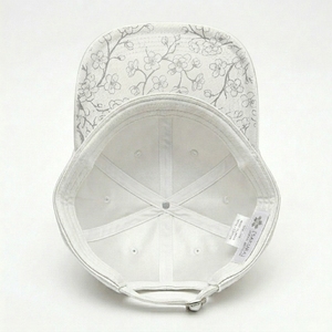 Custom Wedding <b>Hats</b> 6 Panel Structured Baseball Cap 3D Embroidery Cotton Adjustable OEM ODM Low MOQ - Product Image 3