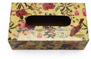 กล่องกระดาษทิชชูทำด้วยมือพร้อมฝาปิดด้านบนสุดหรูและการตกแต่งที่ละเอียดเหมาะสำหรับทั้งบ้านและเชิงพาณิชย์ - Product Image 2