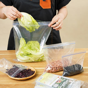 Reusable <b>Zip</b> <b>Bags</b> Made From Safe Materials. Leakproof, Lightweight, And Perfect For Travel, Storage, And Daily Use. - Product Image 3
